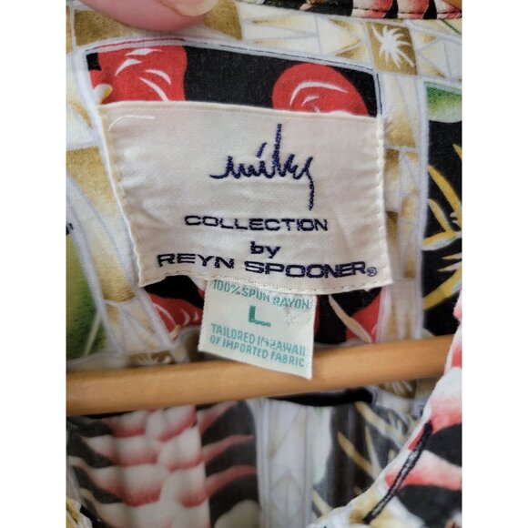 Reyn Spooner Mens Hawaiian Shirt Size XL Floral Pattern - Picture 2 of 4